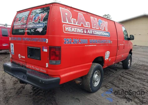 2012 Ford E-250 Commercial z USA, uszkodzony, nr VIN 1FTNS2EL4CDB27751